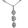 2.92ct.tw. Diamond Necklace 18KW DKN001057